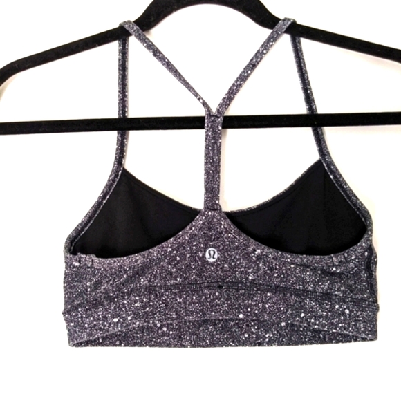 Lululemon Flow Y Bra Nulu Luminesce Splatter 4 - Picture 11 of 15